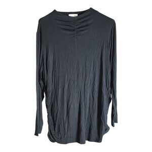 Skinnygirl Black Long Sleeve Top